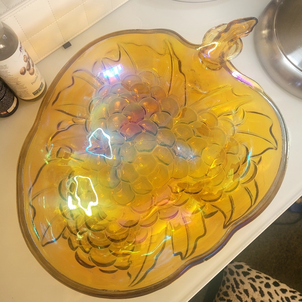 Carnival Glass Bowl